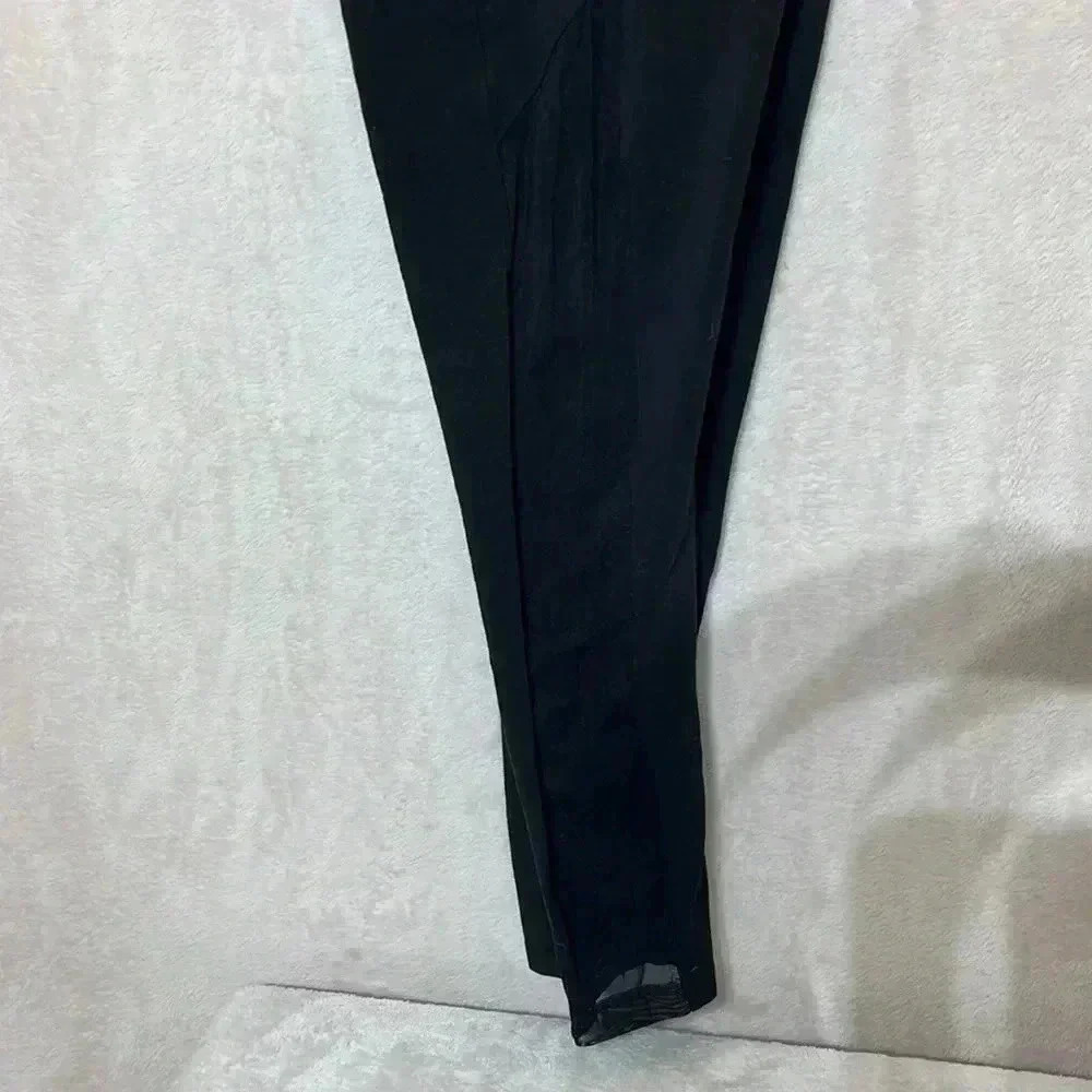 Express Capri legging with sheer side panel. Size small - Picture 3 of 6